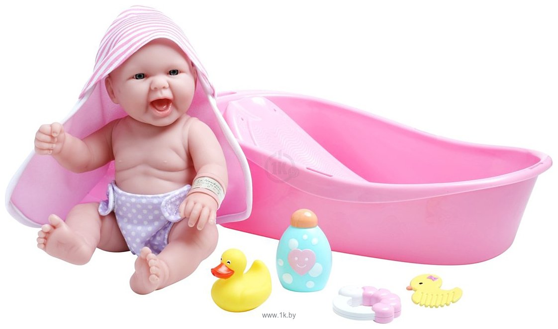 Фотографии JC Toys La Newborn Baby Bathtub Set (18370)