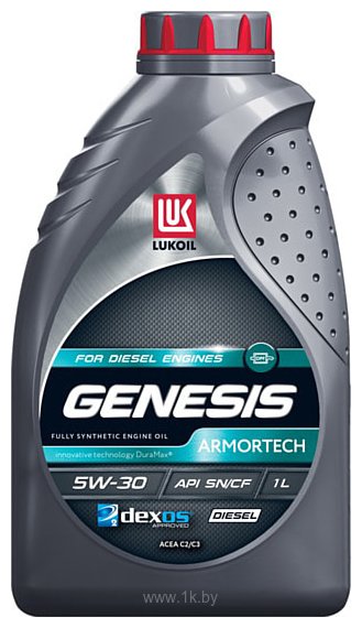 Фотографии Лукойл Genesis Armortech Diesel 5W-30 1л