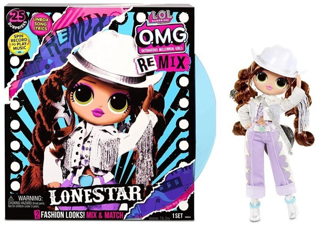 Фотографии L.O.L. Surprise! O.M.G. Remix Lonestar Fashion Doll 567233