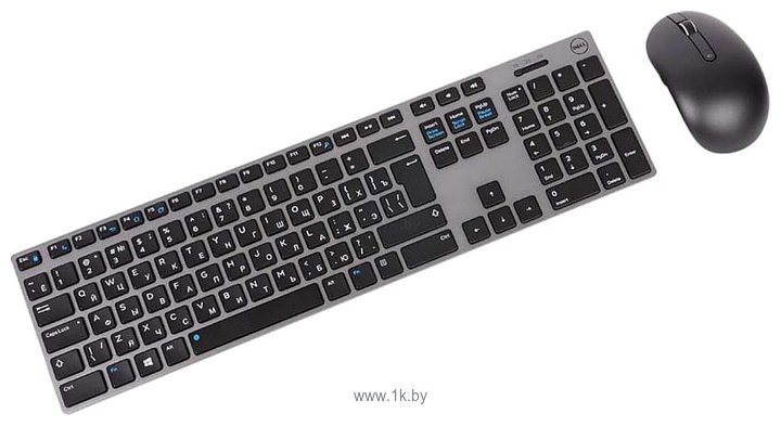 Фотографии DELL KM717 Wireless Keyboard and Mouse Grey-black USB