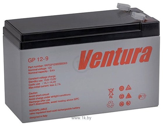 Фотографии Ventura GP 12-9 12 В