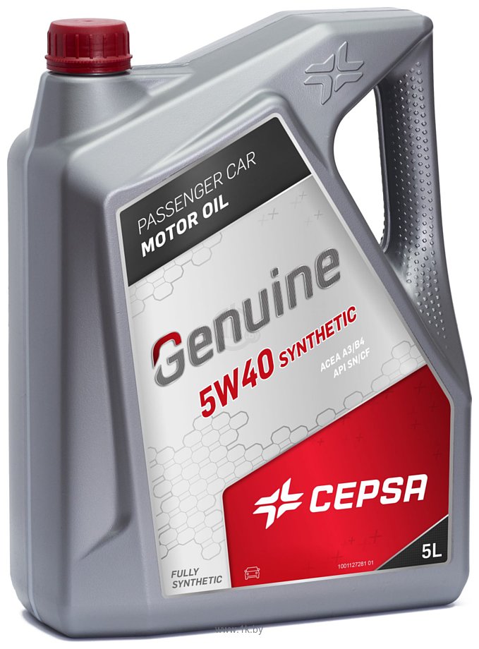 Фотографии CEPSA Genuine Synthetic 5W-40 5л