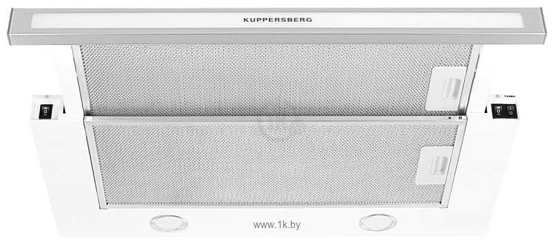 Фотографии Kuppersberg SLIMLUX IV 60 BGL белый/белое стекло