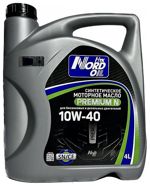 Фотографии Nord Oil Premium N 10W-40 SN/CF 4л