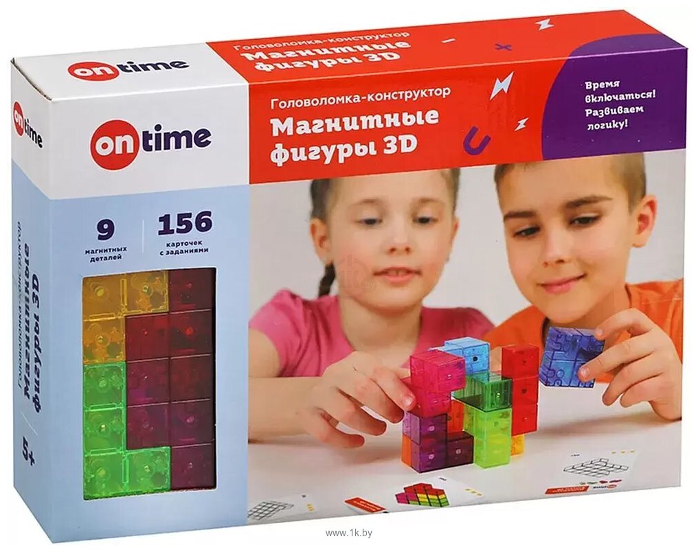 Фотографии On Time 45019 Магнитные фигуры 3D