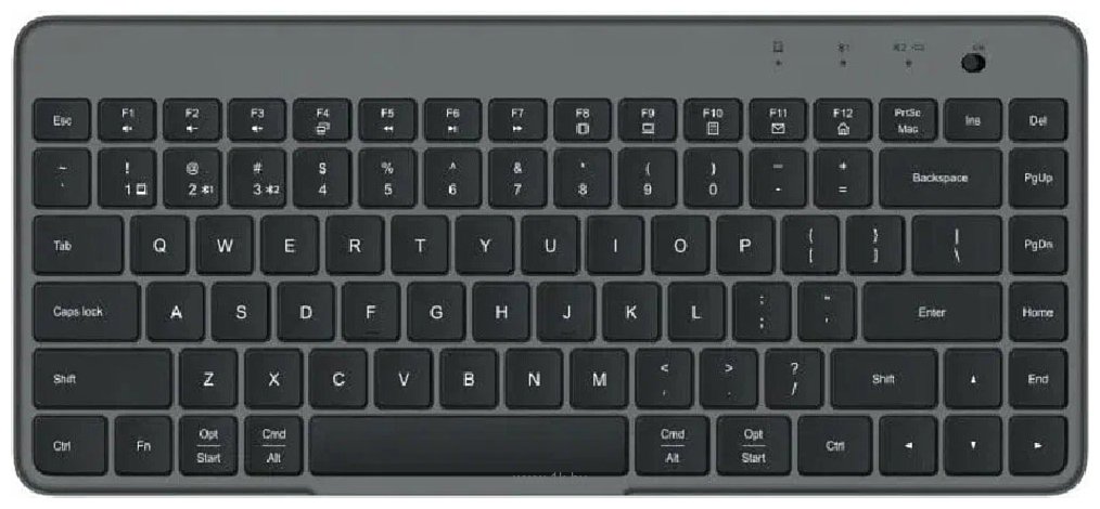 Фотографии Xiaomi Dual Mode Wireless Keyboard XMBXJP01YM gray/black