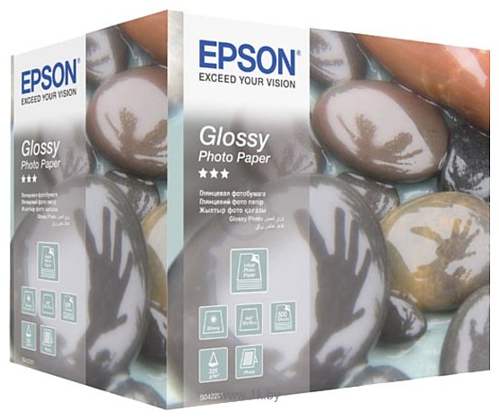 Фотографии Epson Glossy Photo Paper 10x15 500 листов (C13S042201)