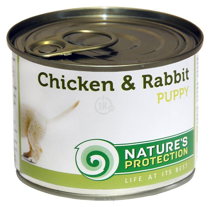 Фотографии Nature's Protection Консервы Puppy Chicken & Rabbit (0.4 кг) 1 шт.