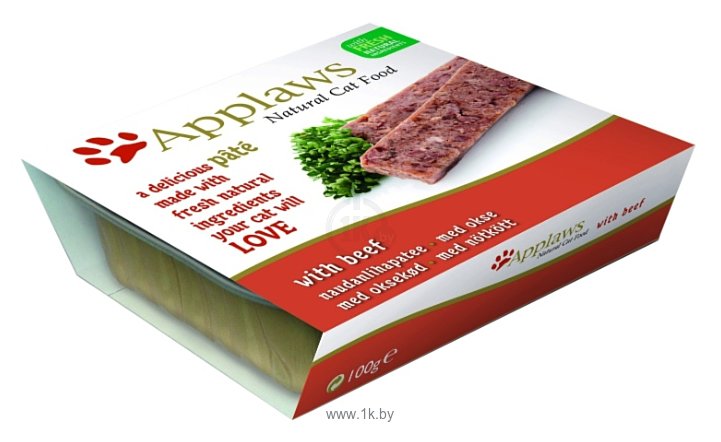 Фотографии Applaws Cat Pate with Beef (0.1 кг) 1 шт.