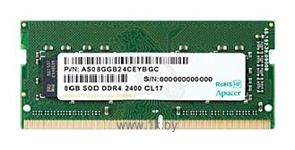 Фотографии Apacer DDR4 2400 SO-DIMM 8Gb