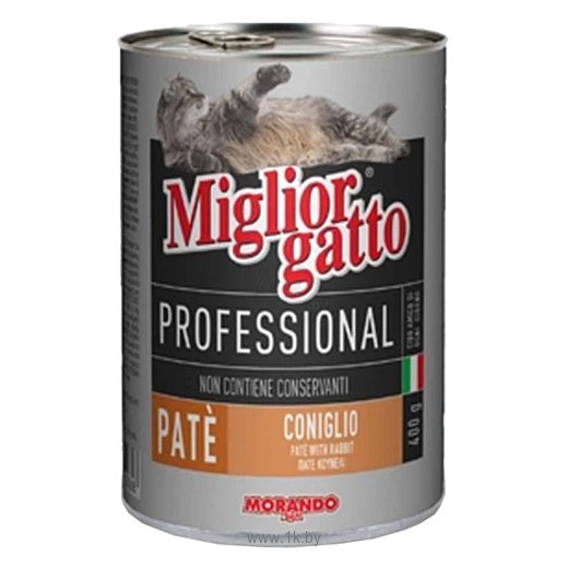 Фотографии Miglior (0.4 кг) 1 шт. Gatto Professional Line Pate Rabbit