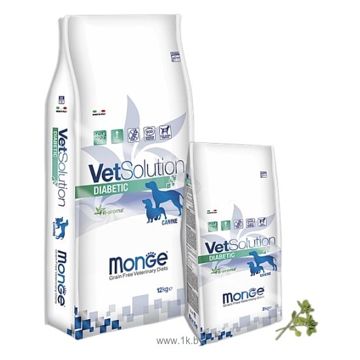 Фотографии Monge (12 кг) VetSolution Diabetic для собак