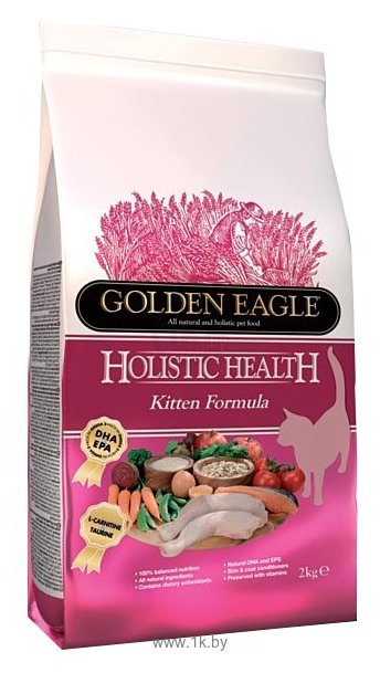 Фотографии Golden Eagle Holistic Health Kitten Formula 34/22 (2 кг)