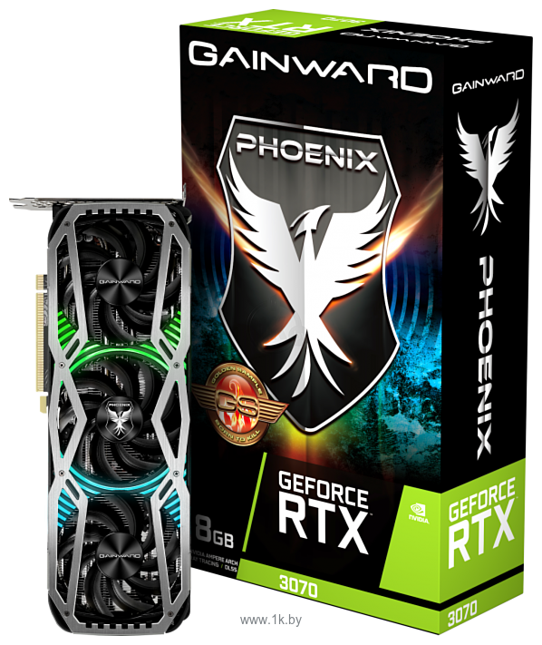 Фотографии Gainward GeForce RTX 3070 Phoenix GS V1 8GB GDDR6