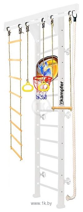 Фотографии Kampfer Wooden Ladder Wall Basketball Shield (3 м, жемчужный/белый)