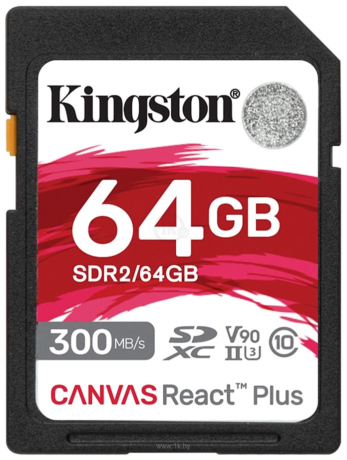 Фотографии Kingston Canvas React Plus SDXC 64GB