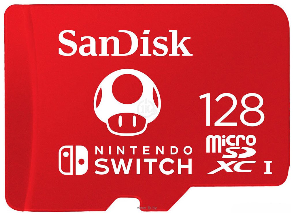 Фотографии SanDisk For Nintendo Switch microSDXC SDSQXAO-128G-GN3ZN 128GB