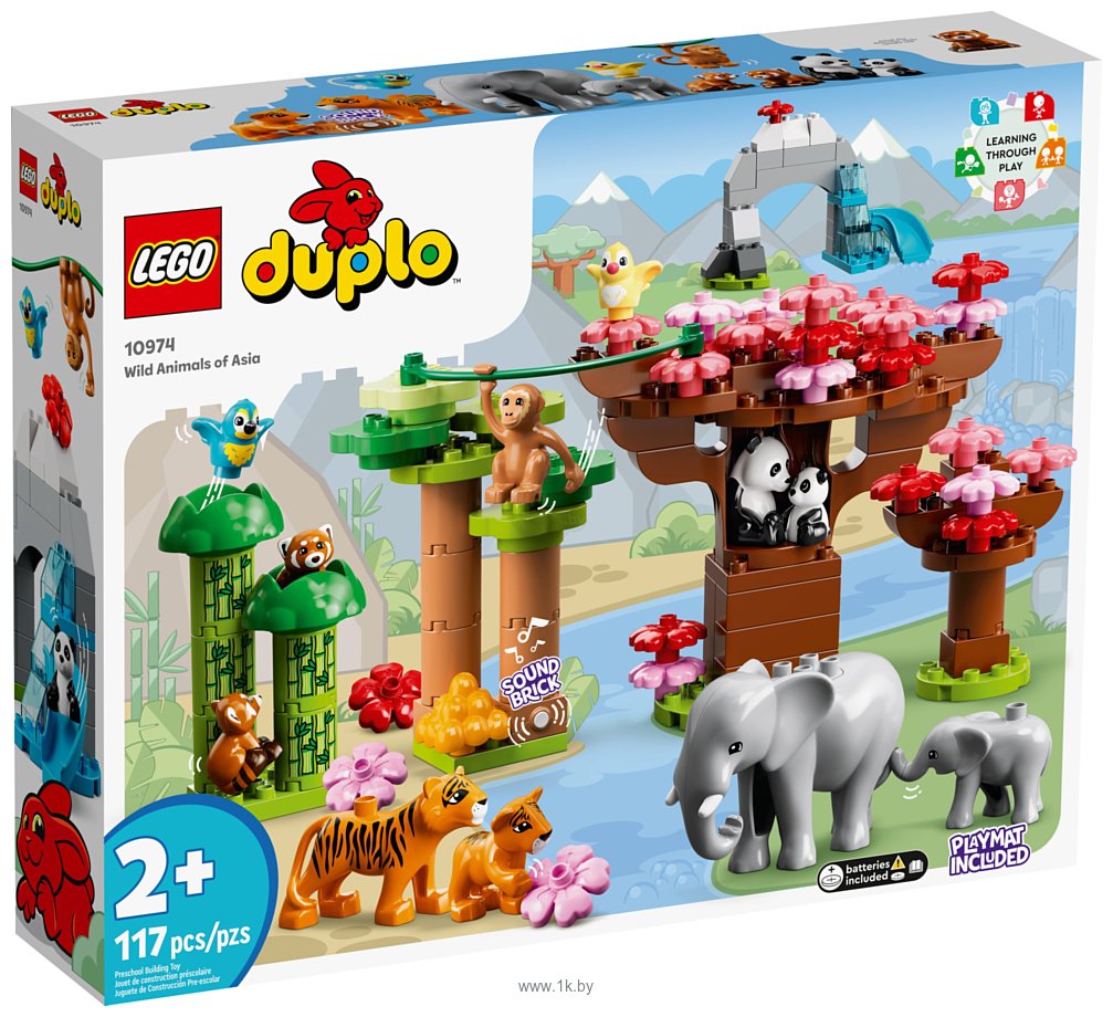 Фотографии LEGO Duplo 10974 Дикие животные Азии