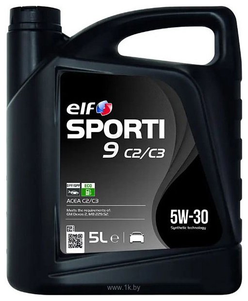 Фотографии Elf Sporti 9 5W30 C2/C3 5л