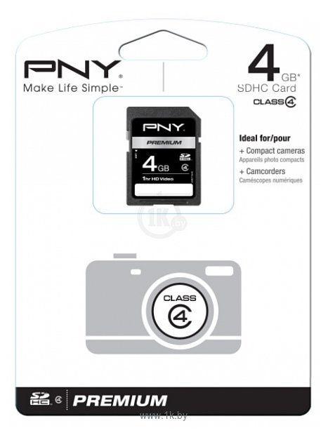 Фотографии PNY Premium SDHC Class 4 4GB