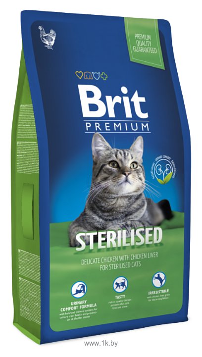 Фотографии Brit (8 кг) Premium Sterilised dry