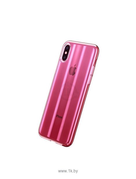 Фотографии Baseus Aurora Case для iPhone XS Max (розовый)