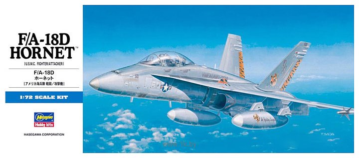 Фотографии Hasegawa Истребитель-бомбардировщик F/A-18D Hornet