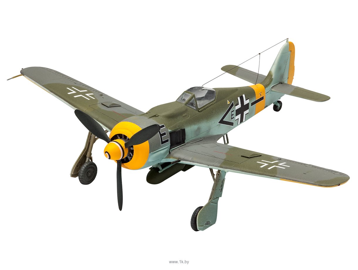 Фотографии Revell 03898 Немецкий истребитель Focke Wulf Fw190 F-8