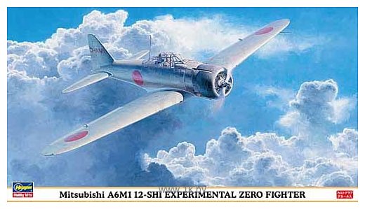 Фотографии Hasegawa Истребитель Mitsubishi A6M1 12-Shi Experimental Zero Fighter
