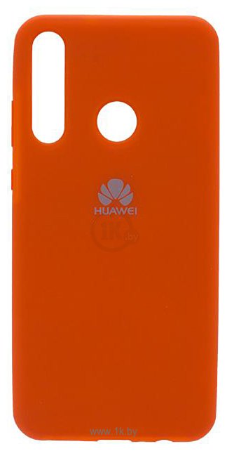 Фотографии EXPERTS Original Tpu для Huawei Y6p с LOGO (оранжевый)