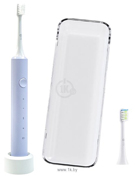 Фотографии Электрическая зубная щетка Infly Sonic Electric Toothbrush T03S (футляр, 2 насадки, фиолетовый)