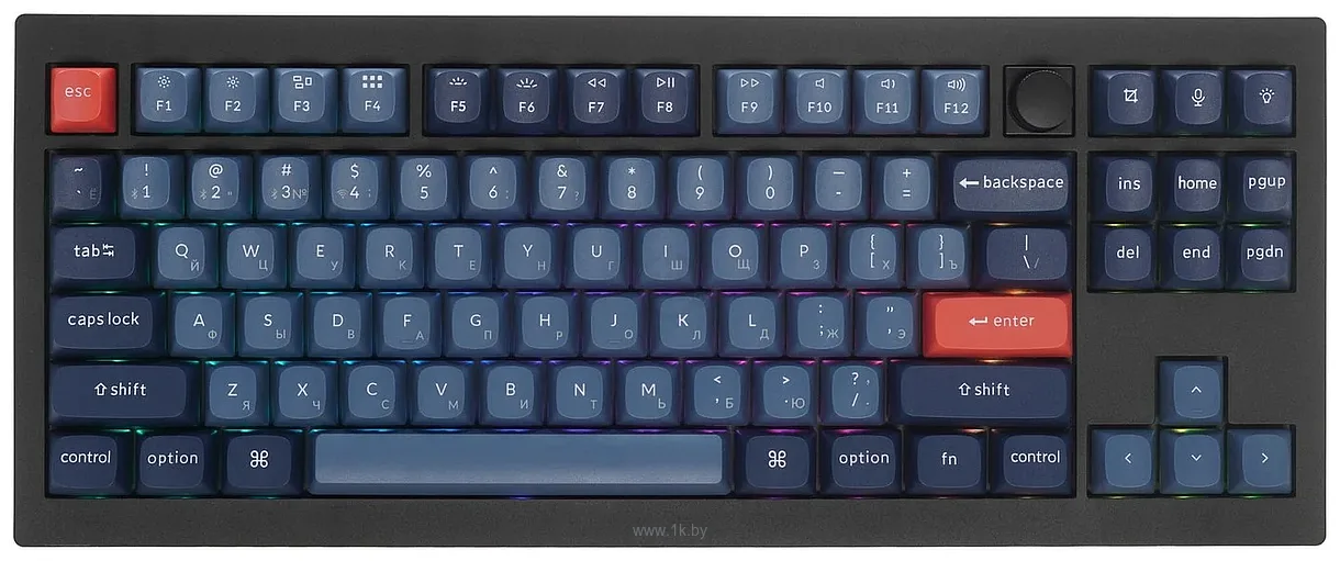 Фотографии Keychron V3 Max V3M-D4 Gateron Jupiter Banana, с гравировкой