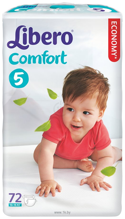 Фотографии Libero Comfort fit 5 Maxi plus 10-16 кг 72 шт