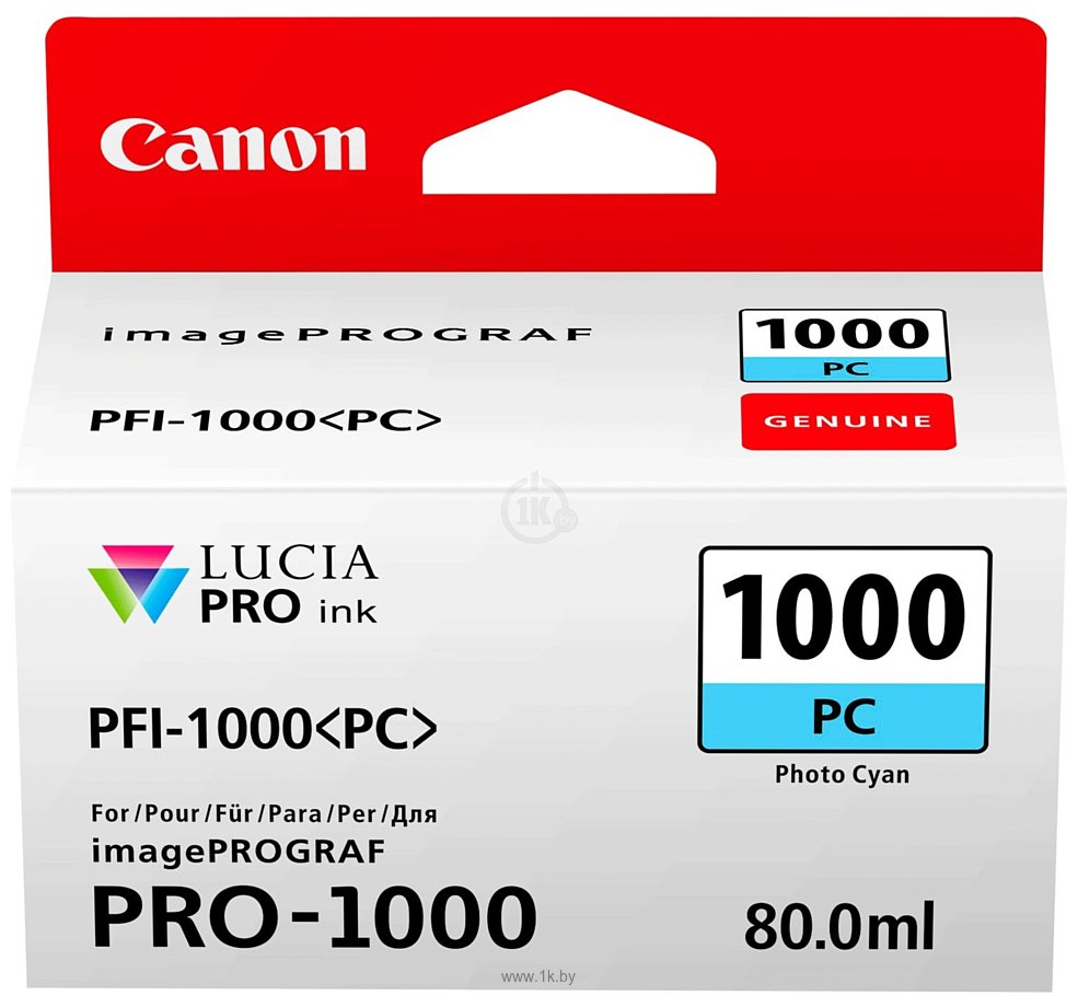 Фотографии Canon PFI-1000 PC