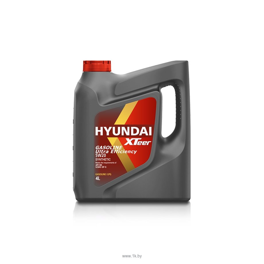 Фотографии Hyundai Xteer Gasoline Ultra Efficiency 5W-20 4л