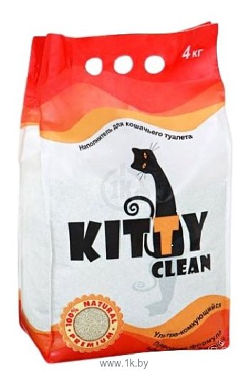 Фотографии Kitty Clean Стандарт комкующийся 4кг