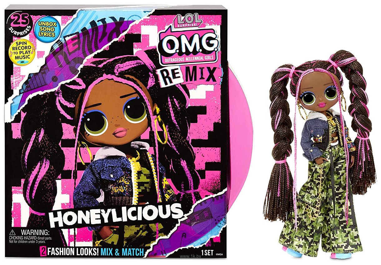 Фотографии L.O.L. Surprise! O.M.G. Remix Honeylicious Fashion Doll 567264