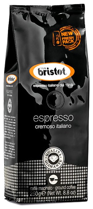Фотографии Bristot Espresso молотый 250 г