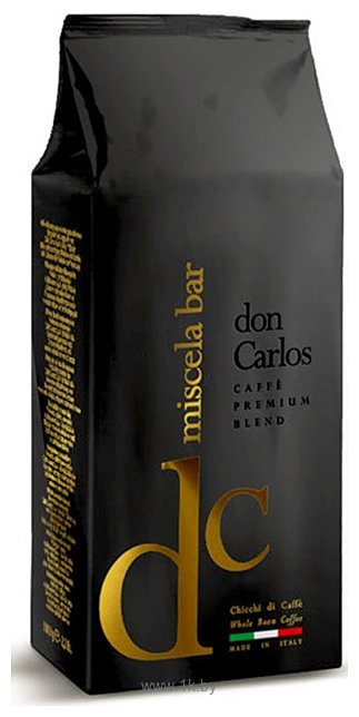 Фотографии Carraro Don Carlos в зернах 1 кг