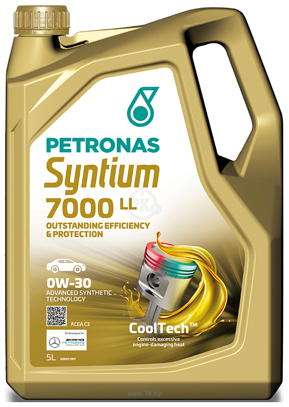 Фотографии Petronas Syntium 7000 LL 0W-30 5 л