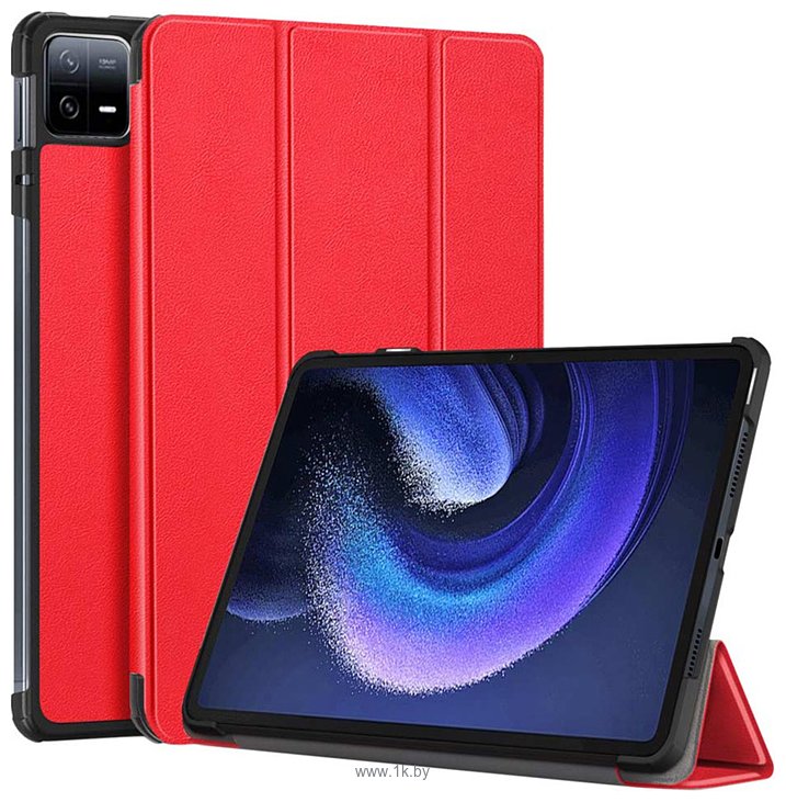 Фотографии KST Smart Case для Xiaomi Pad 6/Pad 6 Pro 11.0 2023 (красный)