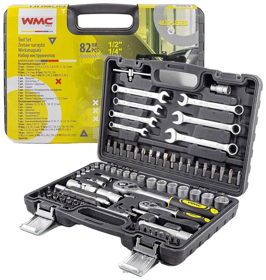 Фотографии WMC Tools 4821-5EURO 82 предмета