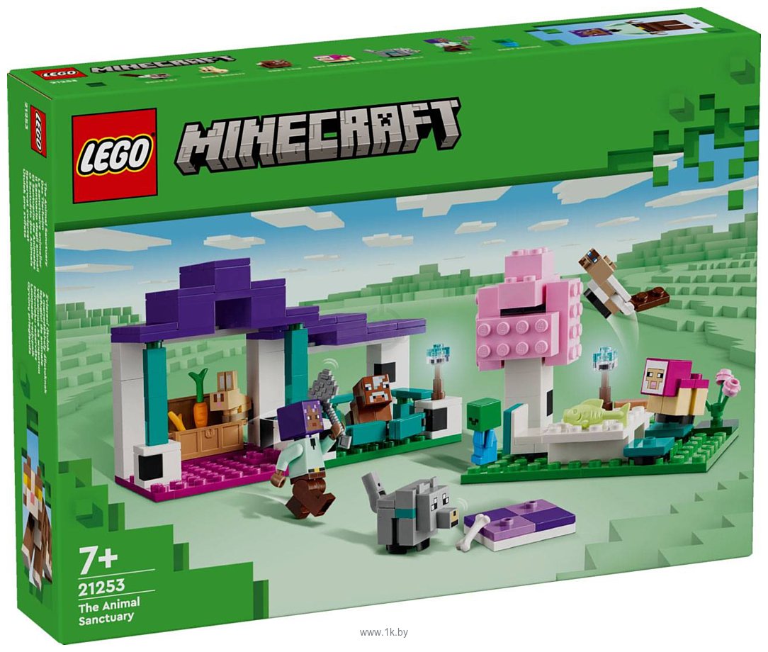 Фотографии LEGO Minecraft 21253 Убежище для животных