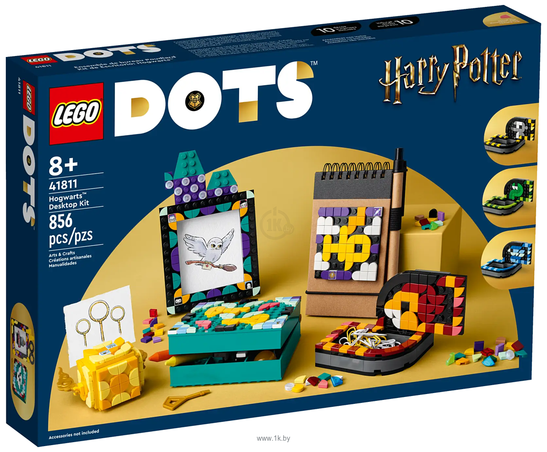 Фотографии LEGO DOTS 41811 Настольный комплект Хогвартс