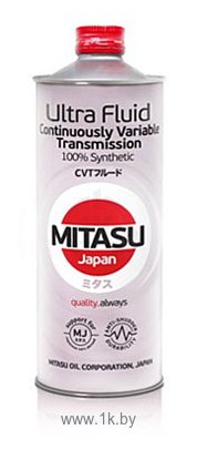 Фотографии Mitasu MJ-329 CVT ULTRA FLUID 100% Synthetic 1л