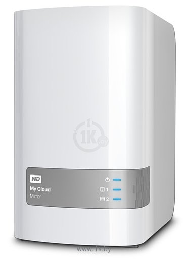 Фотографии Western Digital My Cloud Mirror 4 TB (WDBWVZ0040JWT-EESN)