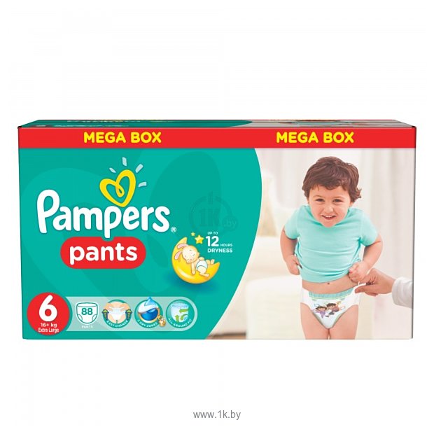 Фотографии Pampers Pants 6 Extra Large 88 шт