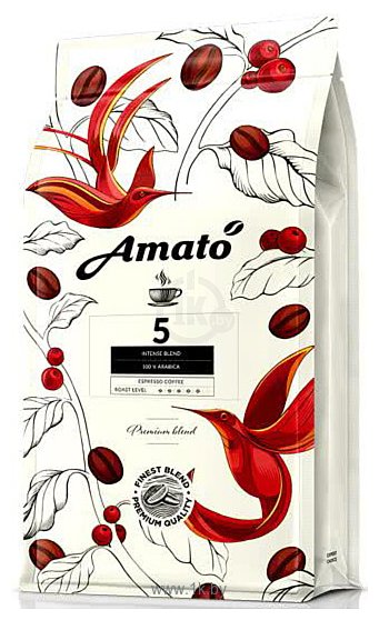 Фотографии Amato Intense Blend в зернах 1 кг