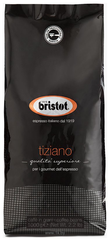 Фотографии Bristot Tiziano в зернах 1000 г