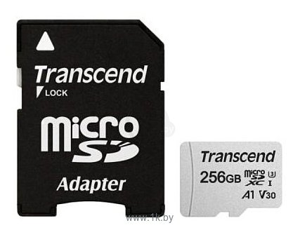 Фотографии Transcend microSDXC 300S Class 10 U3 A1 V30 256GB + SD adapter (TS256GUSD300S-A)